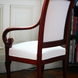 Restauration d'un Fauteuil de Style Empire