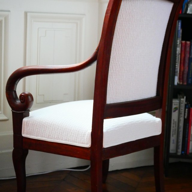 Restauration d'un Fauteuil de Style Empire