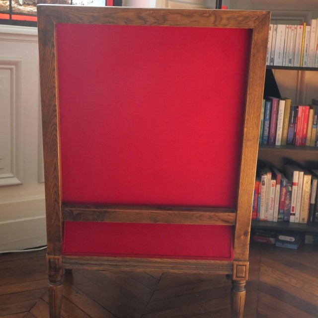 Restauration d'un fauteuil Bergère