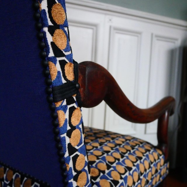 Rénovation Complète Fauteuil Louis XIII